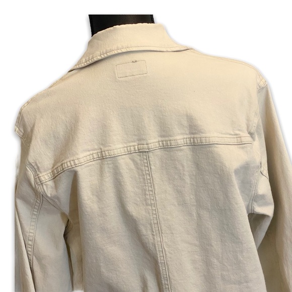 French Dressing Utility Jacket Cream Size 10 - Picture 3 of 5
